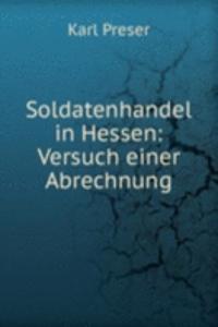 Soldatenhandel in Hessen