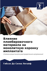 Влияние пломбировочного материала на мо