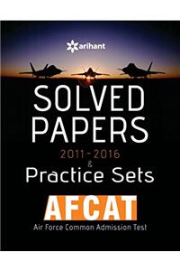 Solved papers practice sets 2011-2016 (AFCAT)