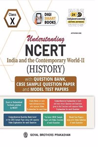 DIGI SMART BOOKS Understanding NCERT India and the Contemporary World -II (History) for Class 10