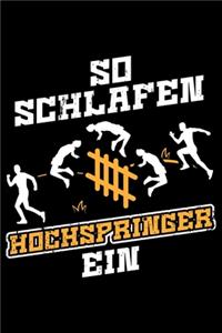 So Schlafen Hochspringer Ein