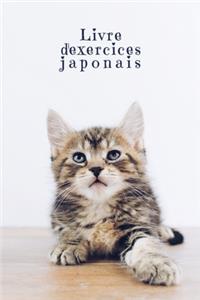 Livre d'exercices japonais