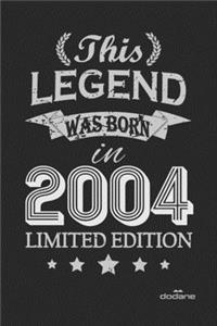 This Legend was born in 2004 LIMITED EDITION