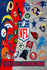 NFL team logos coloring book