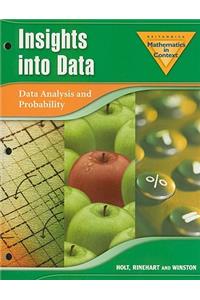 Britannica Mathematics in Context: Insights Into Data: Data Analysis and Probability