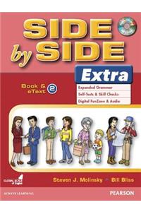 Side by Side Extra 2 Book & Etext with CD