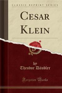 Cesar Klein (Classic Reprint)