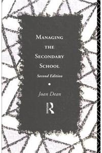 Managing the Secondary School