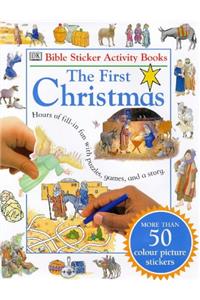 Bible Sticker Activity Books:  First Christmas