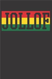 Africa Jollof Flag Notebook / Journal