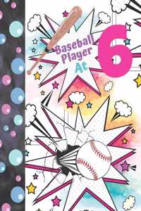Baseball Player At 6