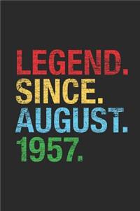 Legend Since August 1957