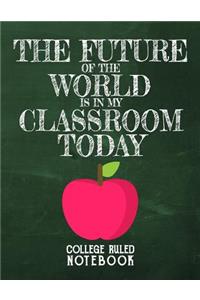 The Future of the World Is in My Classroom Today