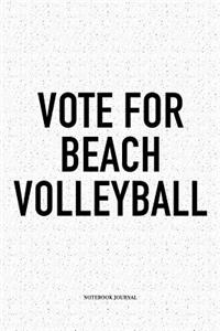 Vote for Beach Volleyball