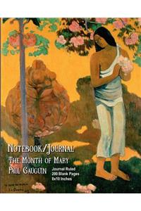 Notebook/Journal - The Month of Mary - Paul Gauguin