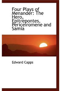 Four Plays of Menander