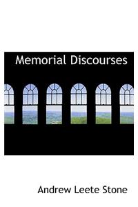 Memorial Discourses