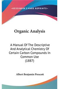 Organic Analysis