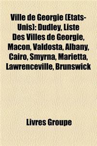 Ville de Georgie (Etats-Unis)
