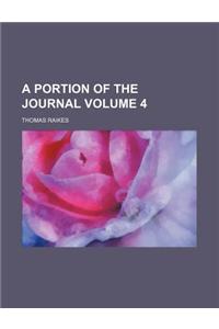 A Portion of the Journal Volume 4