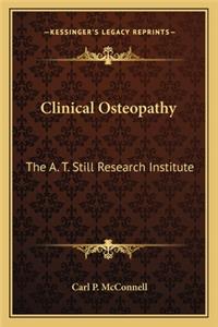 Clinical Osteopathy