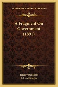 Fragment on Government (1891)