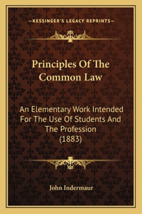 Principles of the Common Law