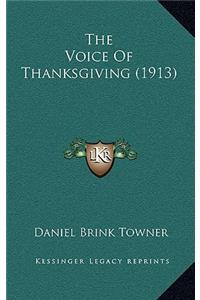 The Voice of Thanksgiving (1913)