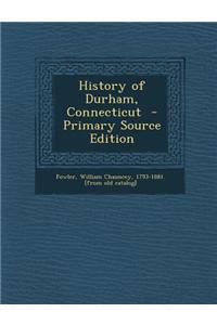 History of Durham, Connecticut