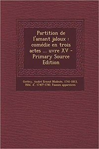 Partition de L'Amant Jaloux