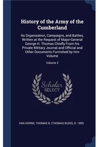 History of the Army of the Cumberland