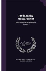 Productivity Measurement