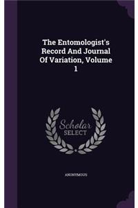 The Entomologist's Record and Journal of Variation, Volume 1
