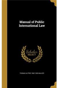 Manual of Public International Law