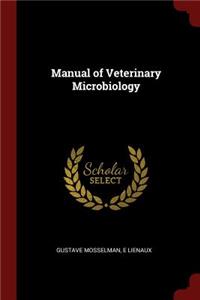 Manual of Veterinary Microbiology