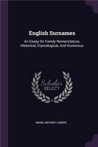 English Surnames