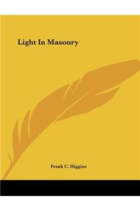 Light In Masonry