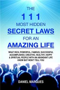 The 111 Most Hidden Secret Laws for an Amazing Life