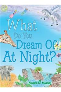 What Do You Dream of at Night?