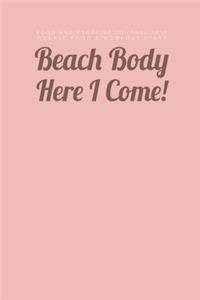 Food and Exercise Journal 2016 Weekly Food & Workout Diary