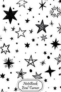 Notebook Journal Dot-Grid, Graph, Lined, Blank No Lined: Stars: Small Pocket Notebook Journal Diary, 120 Pages, 5.5- X 8.5- (Blank Notebook Journal)