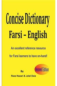 Farsi - English Concise Dictionary