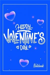Happy Valentine's Day Notebook Journal Gift for lovers
