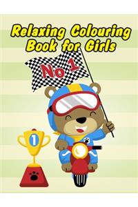 Relaxing Colouring Book For Girls