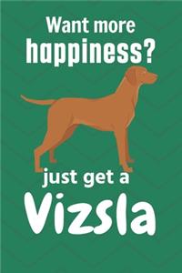 Want more happiness? just get a Vizsla