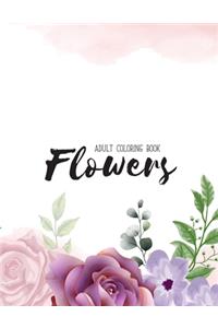 Flowers Coloring Book