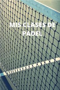 Mis clases de padel