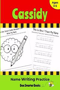 Cassidy Name Writing Practice