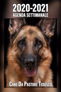 2020-2021 Agenda Settimanale Cane Da Pastore Tedesco