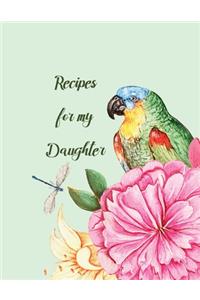 Rrecipes for my Daughter